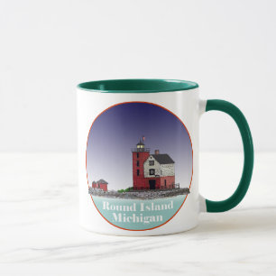 Caneca Farol da Ilha Round