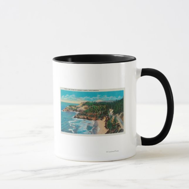 Caneca Farol de Cabeça Hacenta e Costa Cabo Perpétua (Direita)