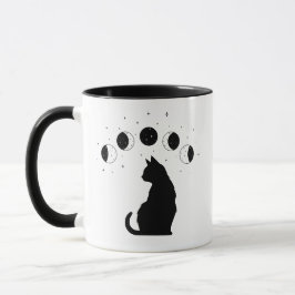 Caneca Fases de Gatos Místicos