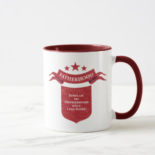 Caneca Fatherhood.