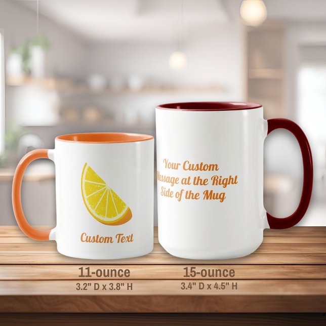 Caneca Fatia Laranja (Criador carregado)