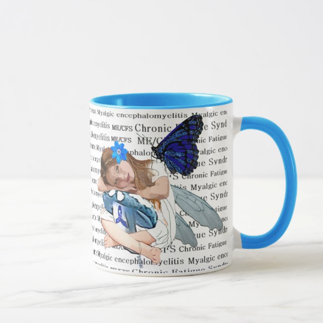 Caneca Fatiga Crônica Angel Fairy Girl Mug (Direita)