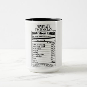 Caneca Fatos de Nutrição Técnica de Farmácia