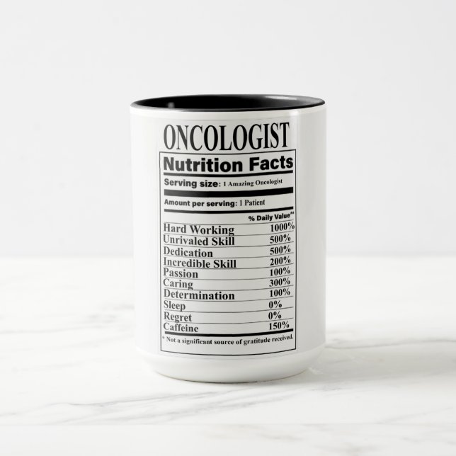 Caneca Fatos Nutricionais Oncologistas (Centro)