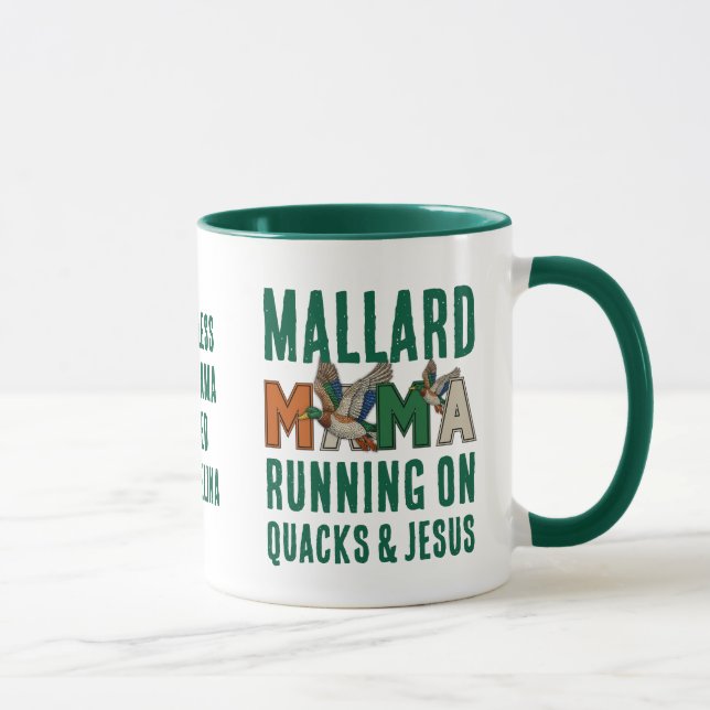 Caneca Faux Rhinestone MALLARD MAMA (Direita)