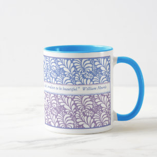 Caneca favorita elegante da cotação do azul & da