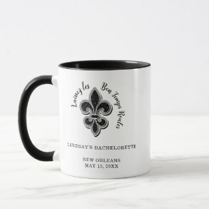 Caneca Favoritos de Festa de solteira Preta e Branca