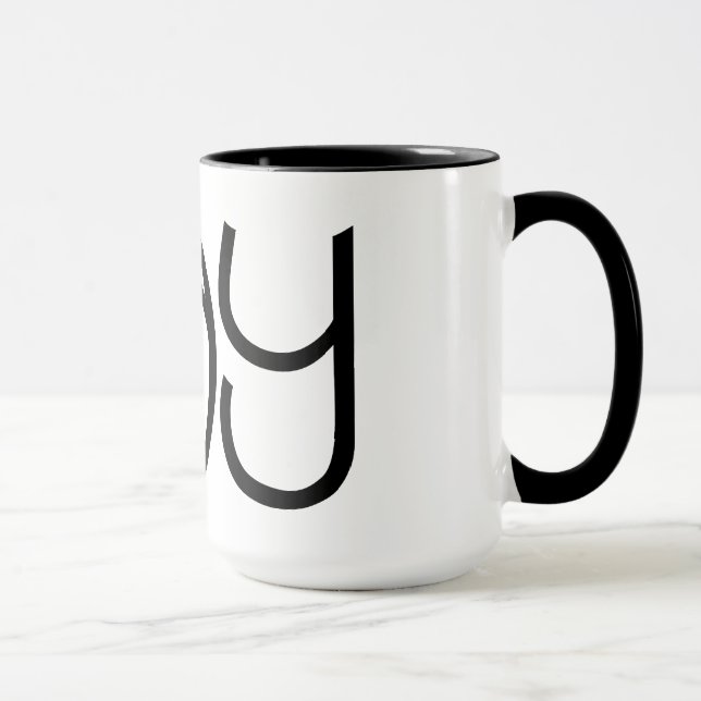 Caneca Fay Black Mug (Direita)