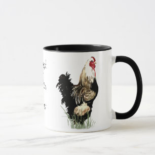Caneca Fazendeiro de frango de quintal com Design de gale
