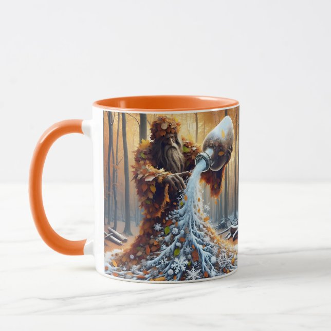 Caneca Fazer de Feiticeiro Fantasy Cute Winter (Esquerda)