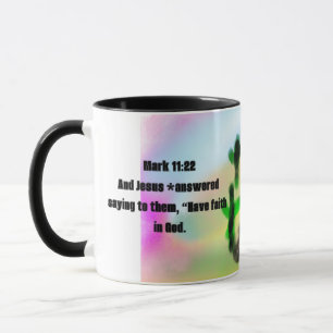 Caneca fé de jesus
