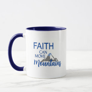 Caneca Fé Pode Mover Montanhas