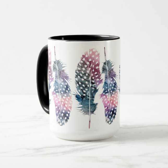 Caneca "Feathers" Café (Frente Esquerda)