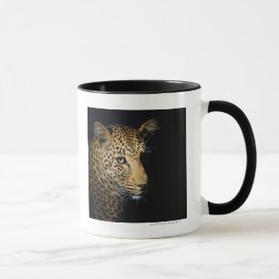 Caneca Feche acima do leopardo, maior nacional de Kruger