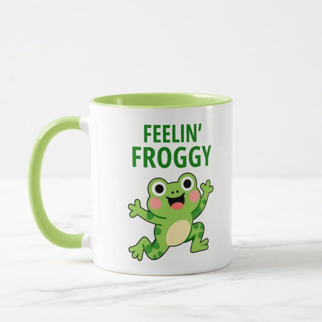 Caneca Feeling Froggy (Esquerda)