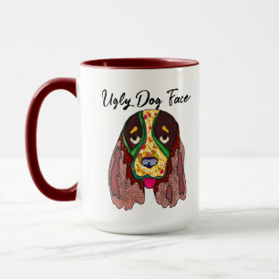 Caneca feia de cão Springer Spaniel