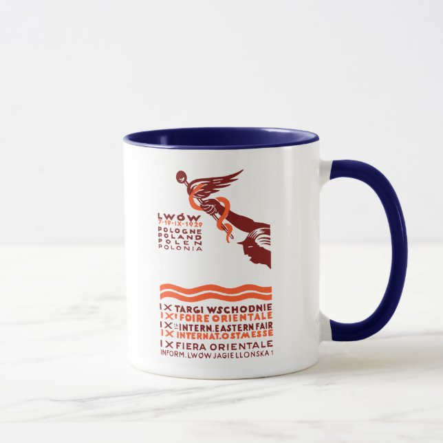 Caneca Feira Internacional de Lwow, 1929 (Direita)