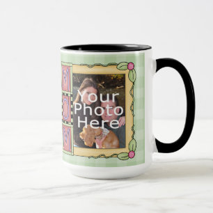 Caneca feita sob encomenda da foto do dia das mãe