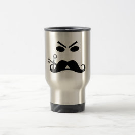 Caneca feita sob encomenda do bigode irritado -