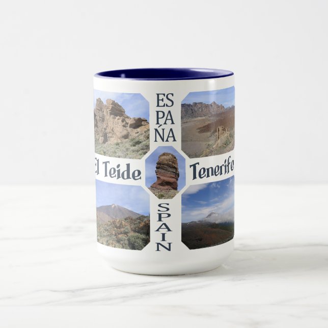 Caneca feita sob encomenda do EL Teide - escolha o (Centro)