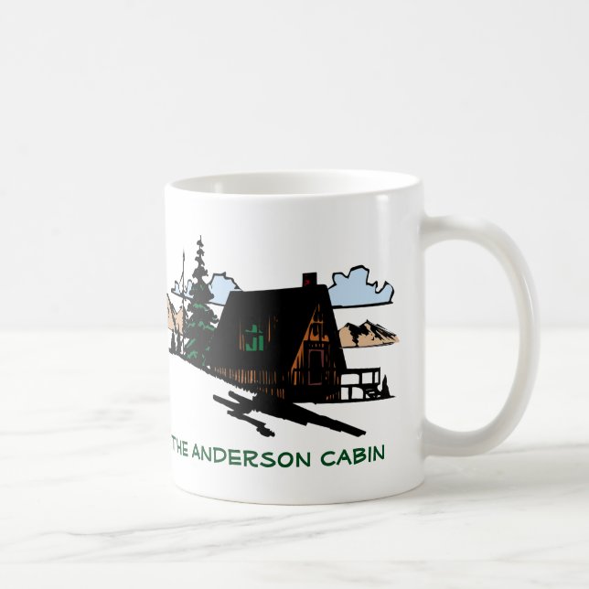 Caneca feita sob encomenda do texto das madeiras (Direita)