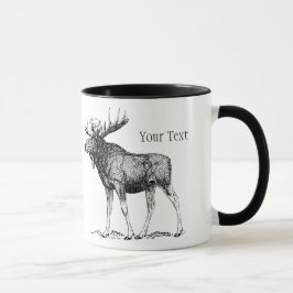 Caneca feita sob encomenda dos alces