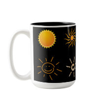caneca feita sob encomenda espectacular solar de