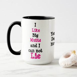 Caneca feita sob encomenda Mutts8 grande da