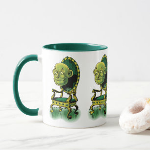 Caneca Feiticeiro Vintage de Oz, feiticeiro Emerald Thron