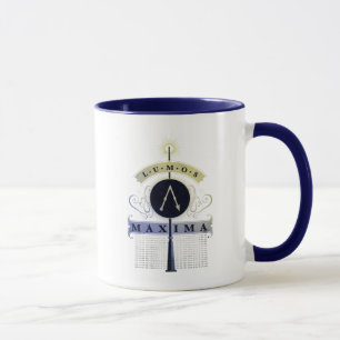 Caneca Feitiço Harry Potter   Gráfico Lumos Maxima