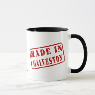 Caneca Feito em Galveston