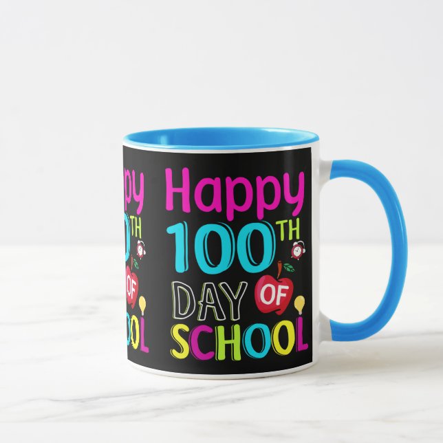Caneca Feliz-100-o-dia-da-escola (Direita)