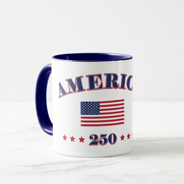 Caneca Feliz 250º América (Frente Esquerda)