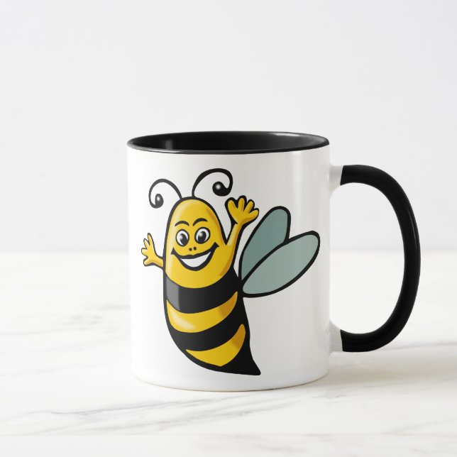 Caneca Feliz Abelha (Direita)