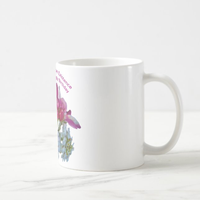 Caneca Feliz aniversário à minha esposa. (Direita)