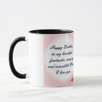 Feliz Aniversário Mãe Mug: Enviar Amor com Cada Si