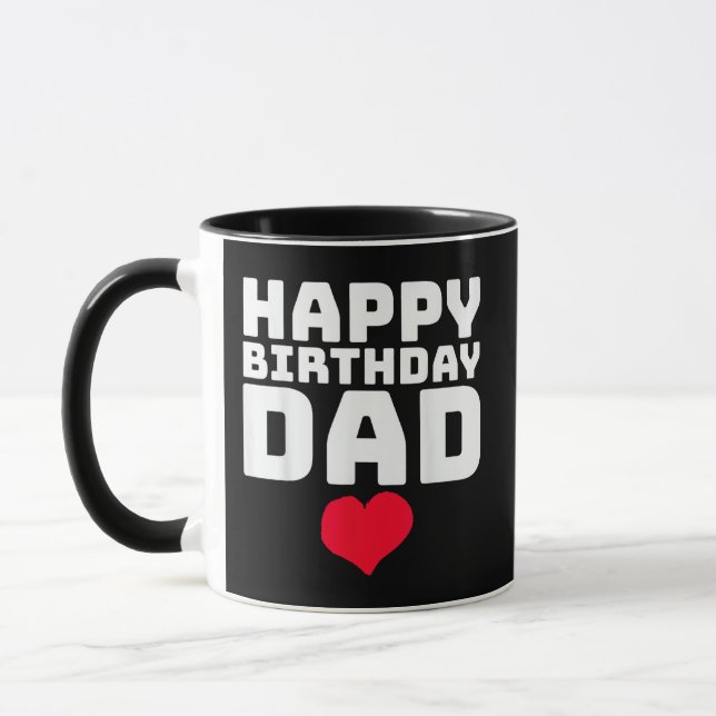 Caneca Feliz Aniversário Pai (Esquerda)