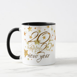 Caneca feliz ano novo 2025