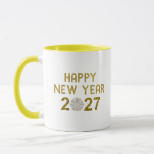 Caneca Feliz Ano Novo 2027