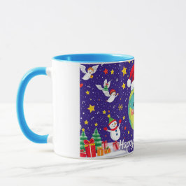 Caneca Feliz ano novo Blue Night Mug