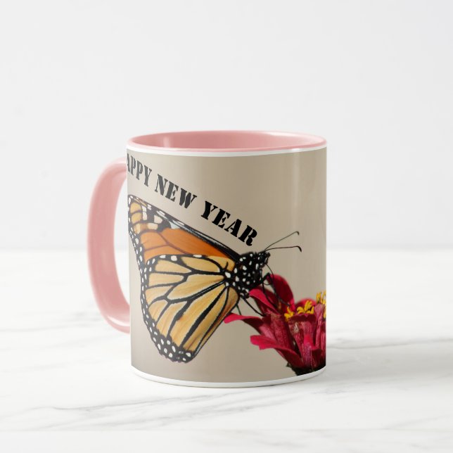 Caneca Feliz ano novo Mugs 2024 (Frente Esquerda)