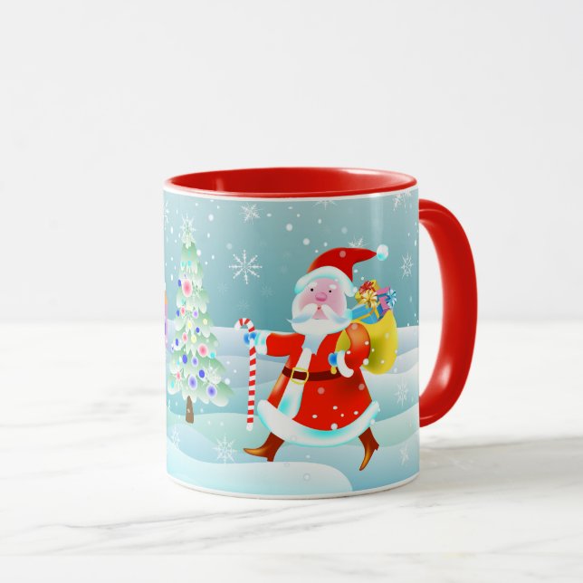 Caneca feliz ano novo para você (Frente Esquerda)