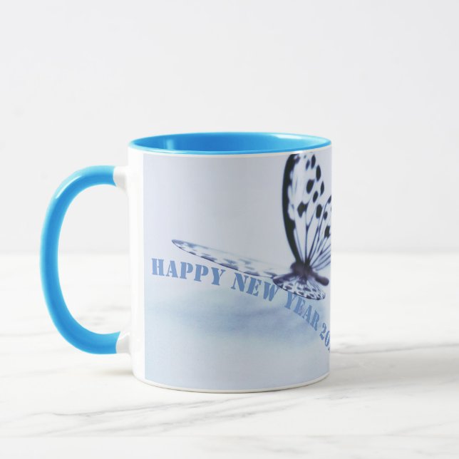 Caneca Feliz ano novo pela primeira vez Mugs 2024 (Esquerda)