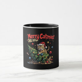 Caneca Feliz Catnatal – Edição Caos