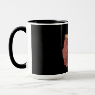 Caneca Feliz Cavalo Marrom Neigh Design