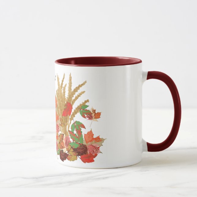 Caneca feliz da acção de graças (Direita)