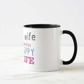 caneca feliz da esposa
