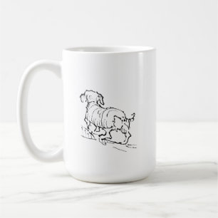 Caneca Feliz Dachshund – Caneca de Café do Cachorr