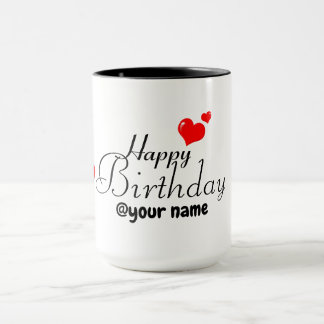 Caneca Feliz de Aniversário