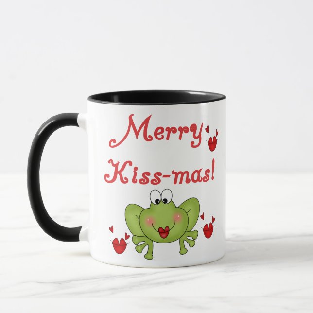 Caneca Feliz de Natal Sapo (Esquerda)